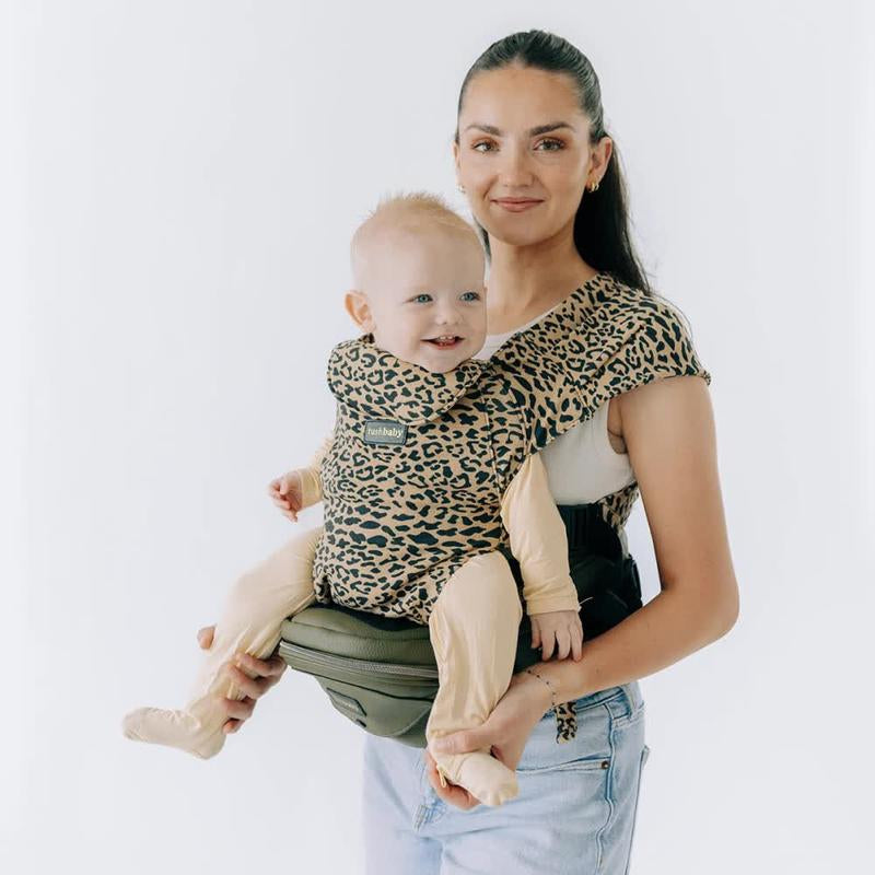 Tushbaby Hip Seat Hands-Free Attachment- Baby and Toddler Carrier up to 36 Months or 45 Pounds