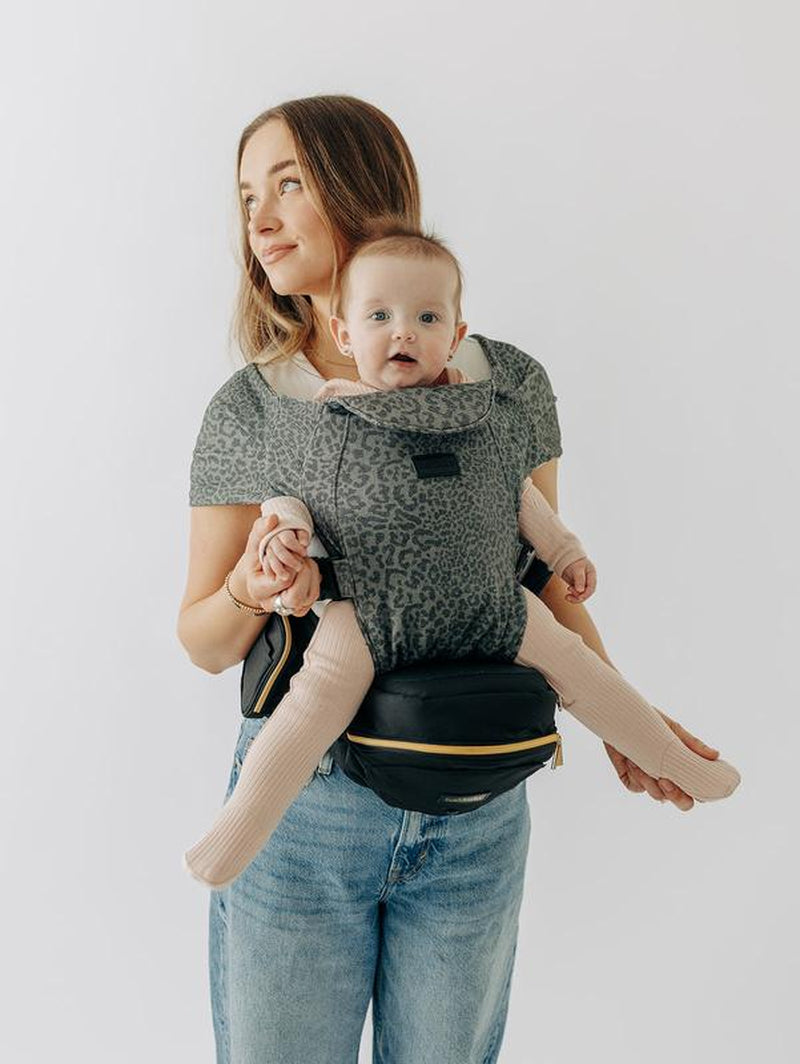 Tushbaby Hip Seat Hands-Free Attachment- Baby and Toddler Carrier up to 36 Months or 45 Pounds