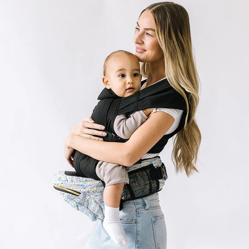 Tushbaby Hip Seat Hands-Free Attachment- Baby and Toddler Carrier up to 36 Months or 45 Pounds