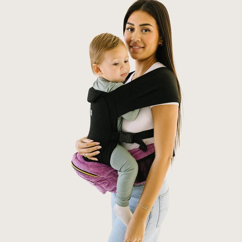 Tushbaby Hip Seat Hands-Free Attachment- Baby and Toddler Carrier up to 36 Months or 45 Pounds
