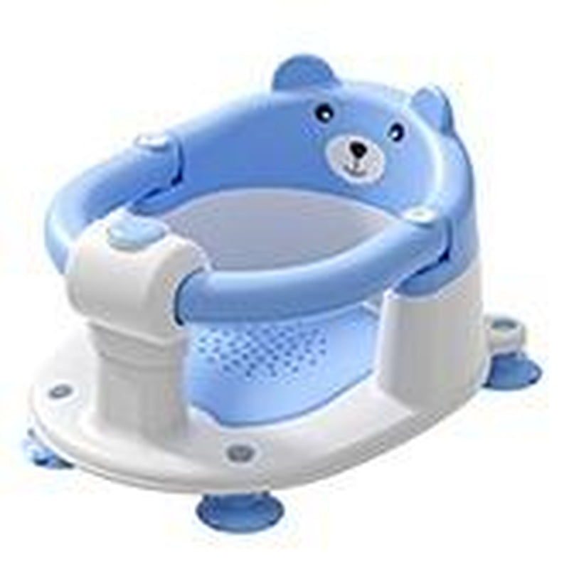 MOREFEEL Frog Design Baby Bath Seat for Babies 6 Months - 36 Months Toddler Bath Seats for Babies Sitting up Non-Slip Infant Bath Tub Chair with 4 Suction Cups & Soft Cushion for Shower Compact Toddler Bathtub Seat Pink Gift Newborn