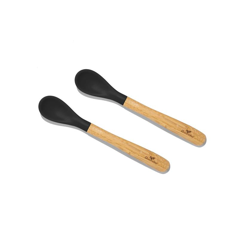 Infant Spoons Small Scoop | Bamboo & Silicone