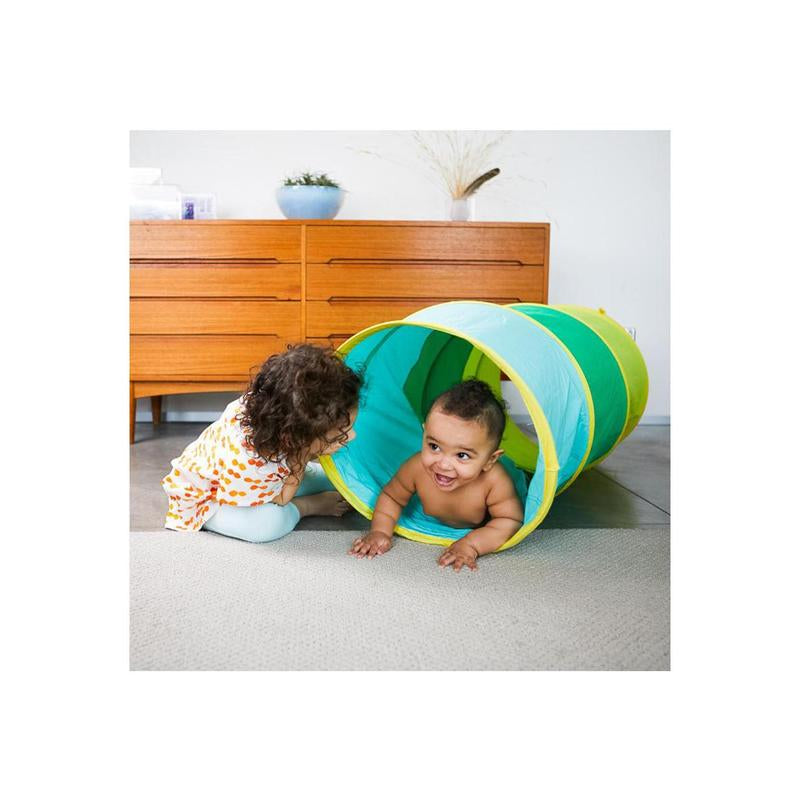 Lovevery Organic Cotton Play Tunnel for Kids - Eco-Friendly and Safe