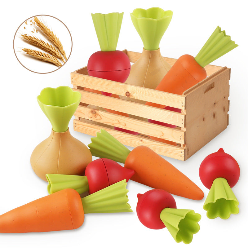 Children’s Beach Toy Set – Wheat Straw Gardening Sand Play Kit