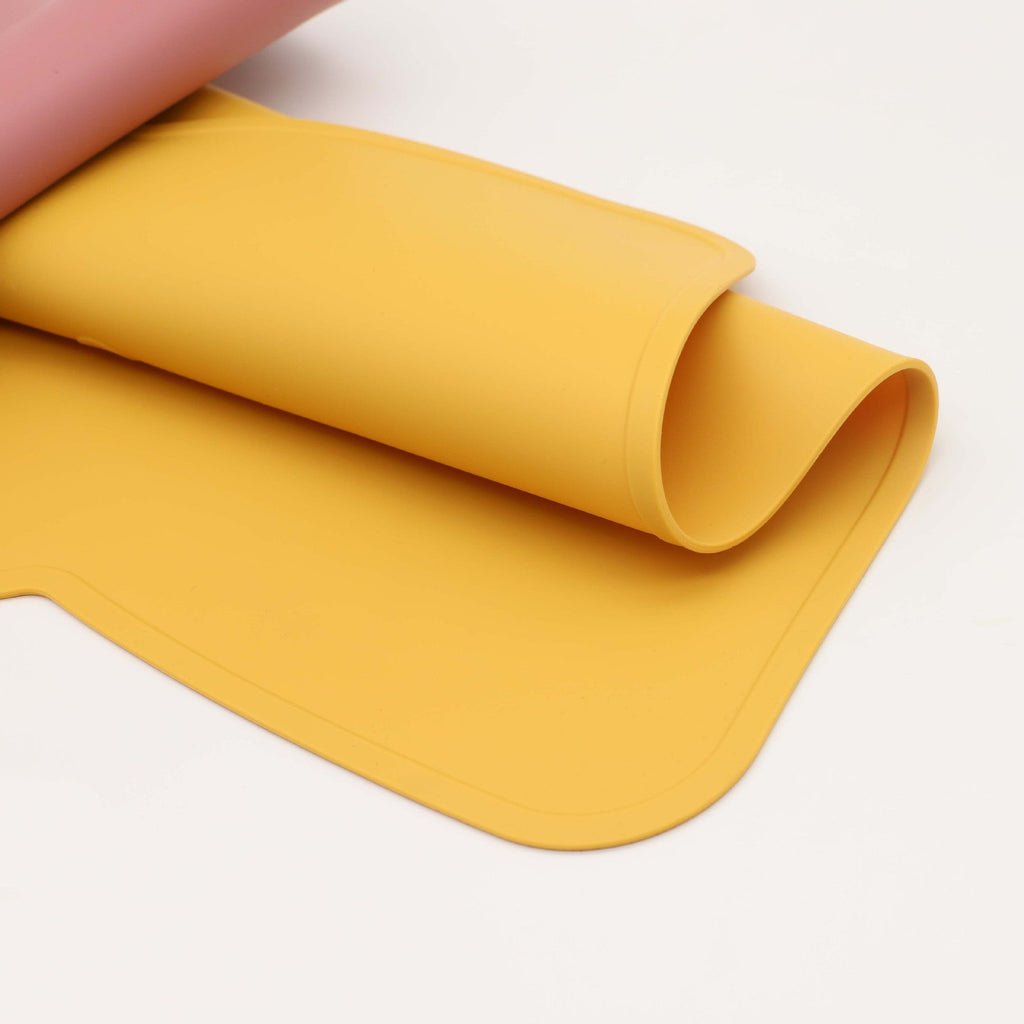 Baby Bear Shape Silicone Washable Insulated Placemat-2