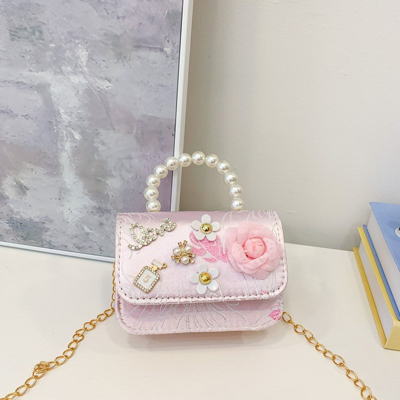 Stylish Cartoon Cute Little Monkey Girls’ Shoulder Bag-1